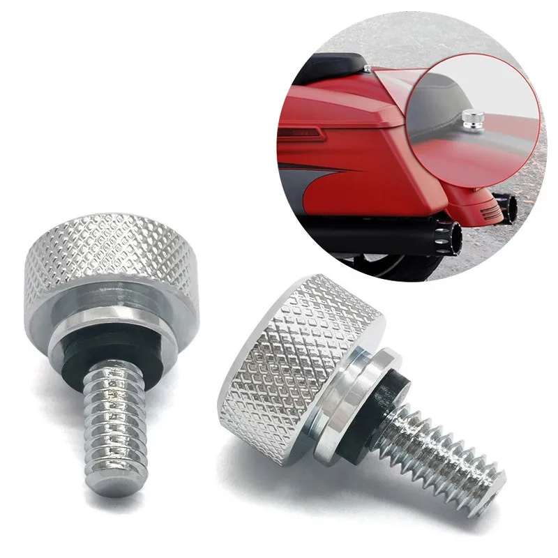 

For Harley Davidson Sportster Touring Softail Chrome Rear Fender Seat Bolt Stainless Steel Seat Screw Quick Mount Compatible