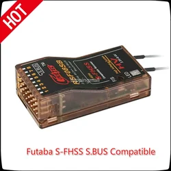 RSF08SB 8ch Futaba S-FHSS récepteur compatible S.BUS pour 10J 8J 6K 6J 14sg 18MZ WC 18SZ Frsky Delta 16% de réduction