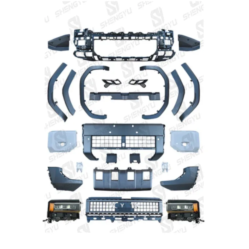 

Новейший комплект корпуса для Land Cr Uiser Prado Land Cruiser Prado LC250 2024, низко высокий с бамперами из полипропилена, светодиодная фара, решетка из АБС-пластика, глаз