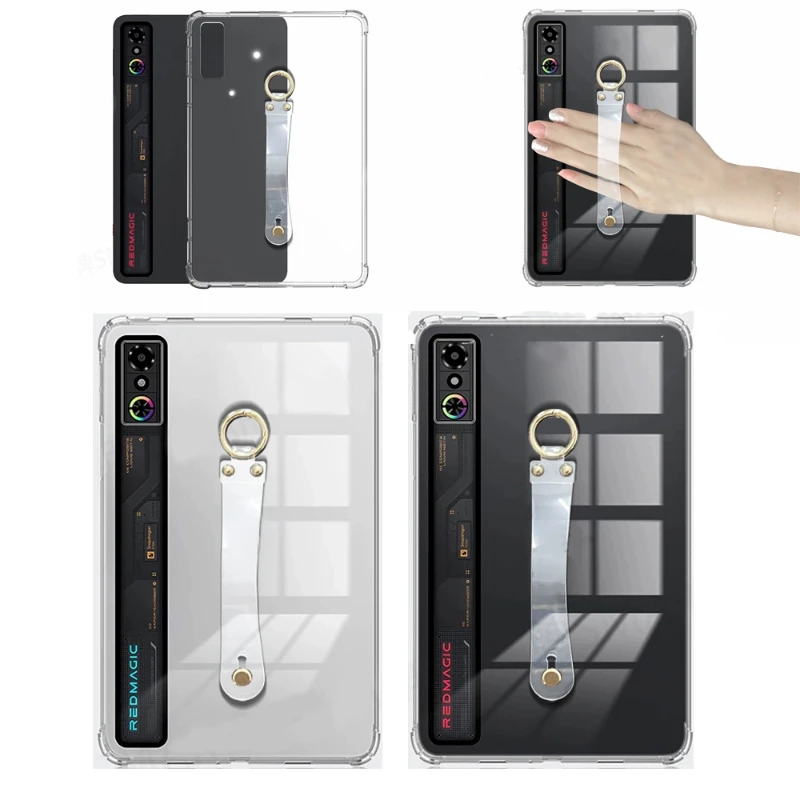 

For RedMagic Astra 9.06“ 2025 /3 Pro Protective Cover Case Transparent Air-bags Soft TPU Protection Shockproof Capa Funda Shell