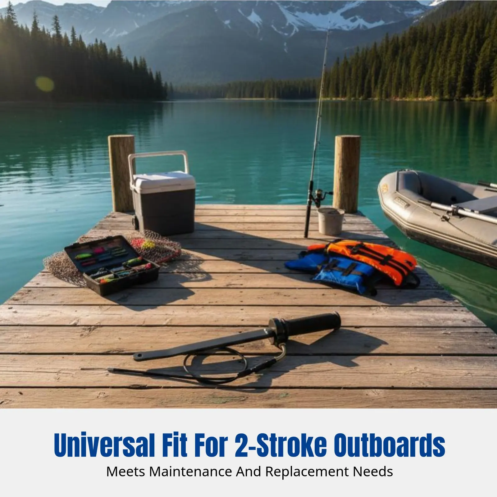 

Рукоятка управления подвесным лодочным мотором, двухтактная, комплект дистанционного управления, универсальная замена