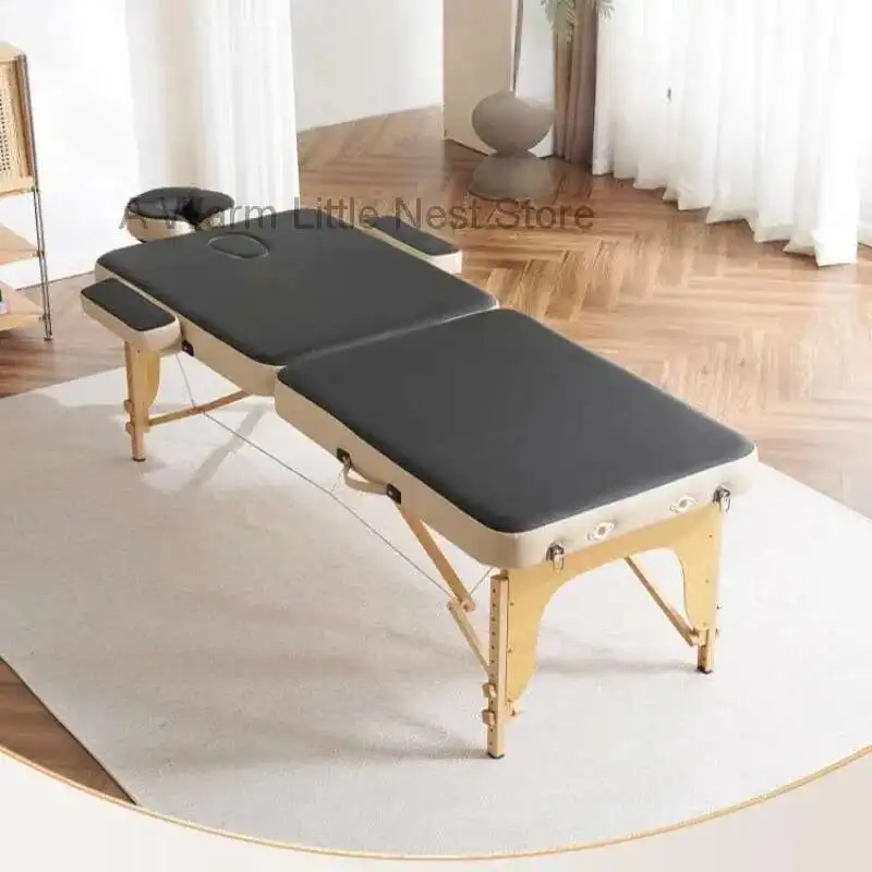 

Massage Beds Portable Beauty Salon Face Lash Bed Foldable Massage Couch Aesthetic Stretchers Tattoo Bed Cama Salon Furniture