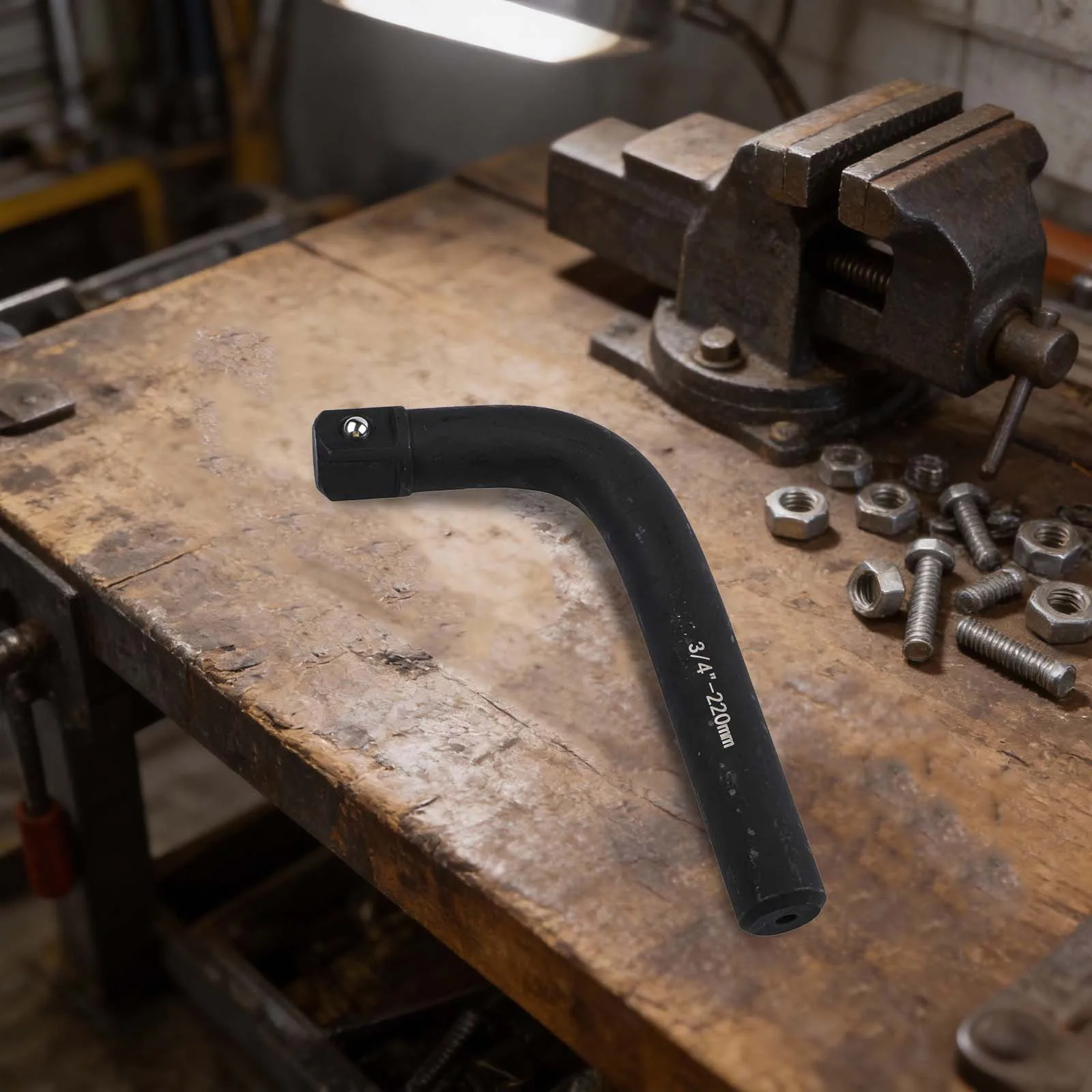 

220mm Heavy-duty Wrench Booster Rod Chrome Vanadium Material Heat Treated For Durability For Automotive Repairs