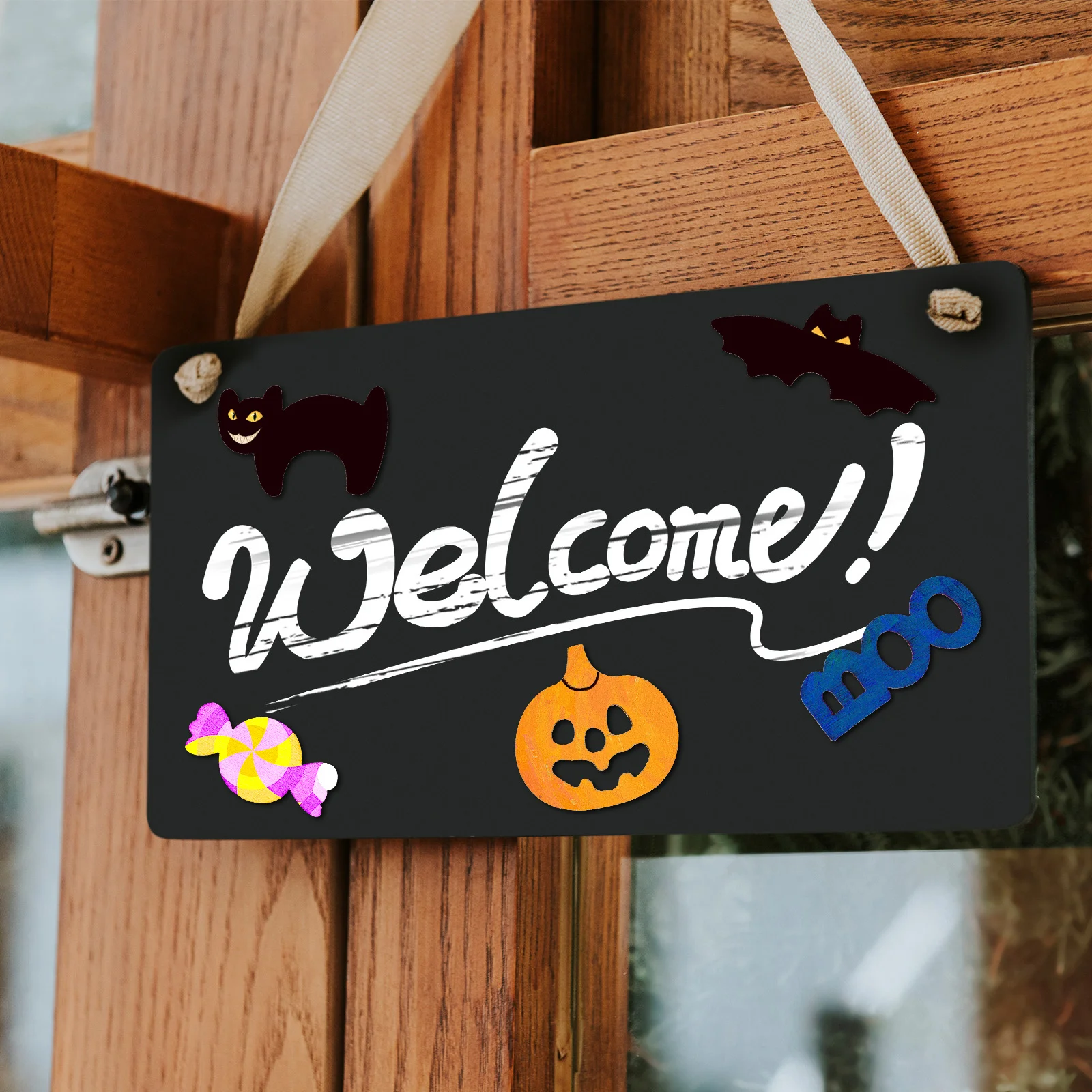 

72pcs Wooden Decoration Box Halloween Crafts For Diy Home Decor Festive Handiworks Wooden Craft Diy Handiworks Kits