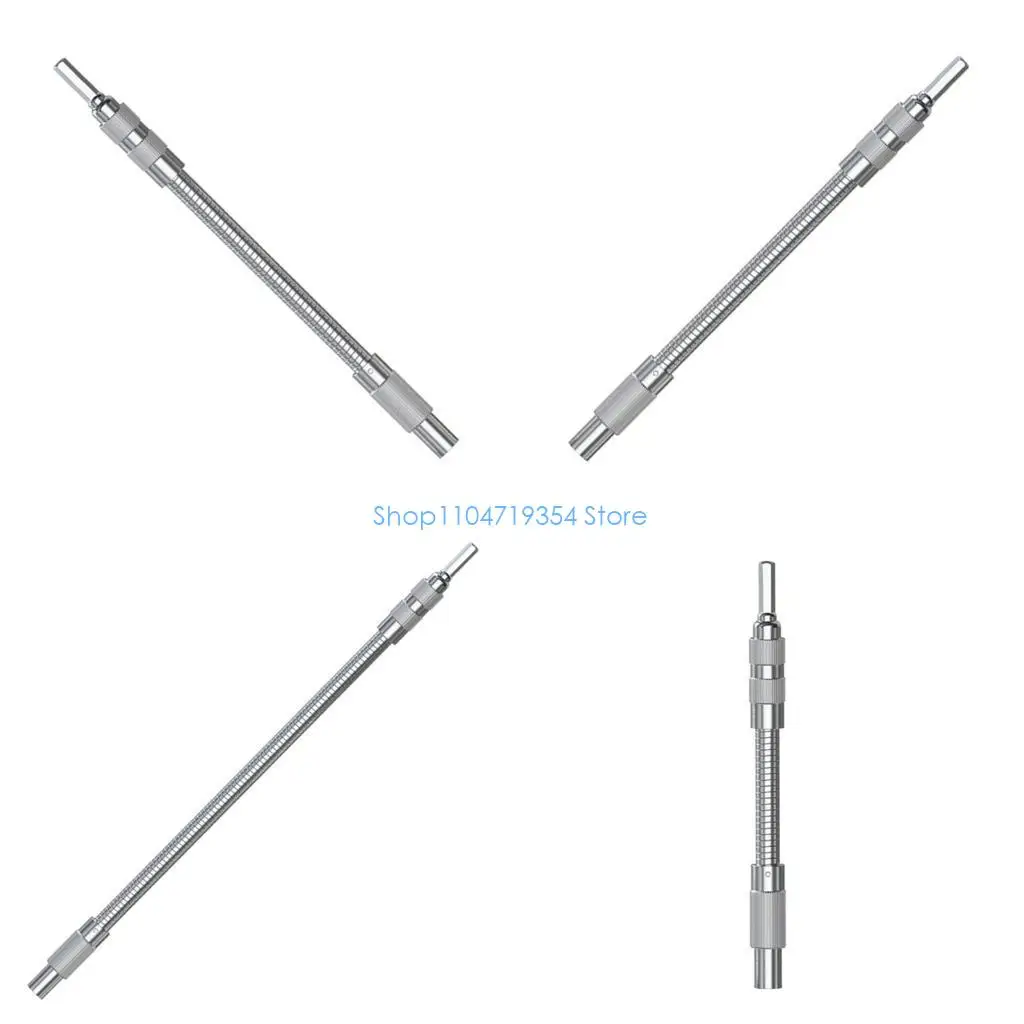 

0XLD 360 Degree Rotating Shafts Bit Kit for Power Tool 1/4 Hexagonal 150mm 200mm 300mm Lengths Professional Accessories