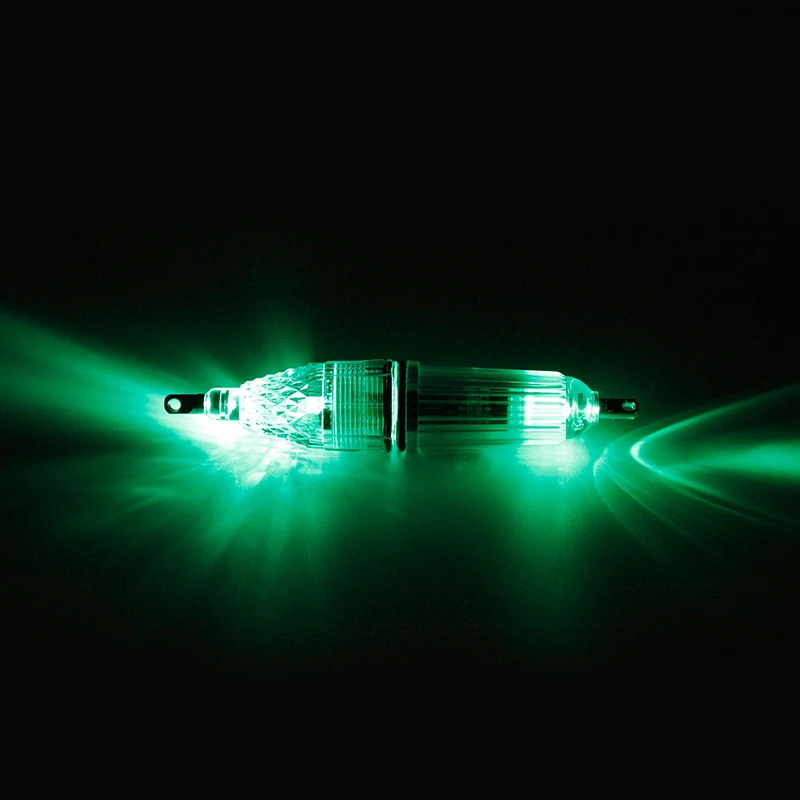 1 Stück LED 14cm Doppelköpfiges Blinkendes Angellicht Unterwasser-Köderlicht für Meeresfischerei Geeignete Angelausrüstung – Detail 9