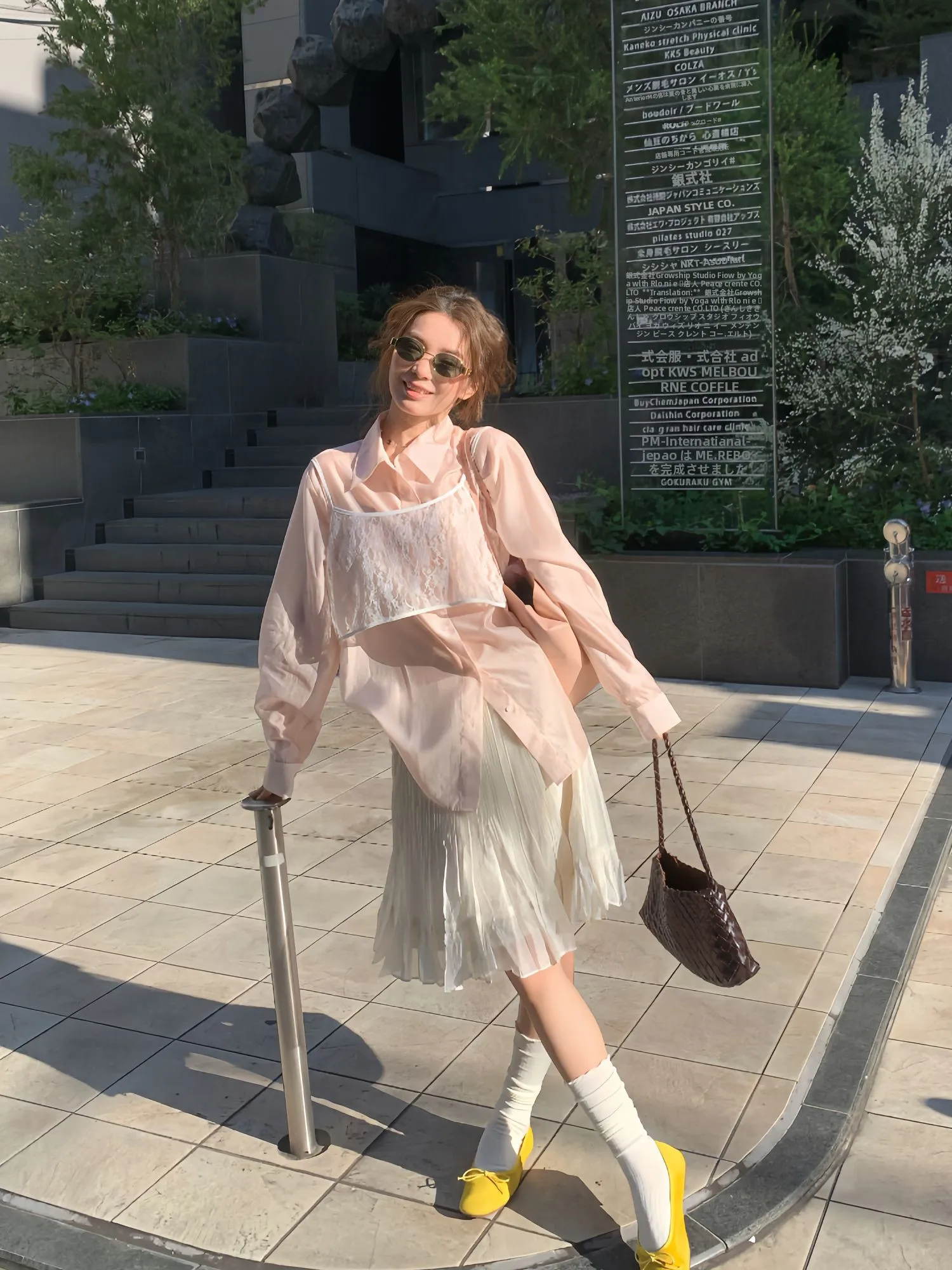 

Lace Detailed Loose Fit Long Sleeve Shirt And Vest Two Piece Set Breathable Casual Style Women's Fashion Spring Collection