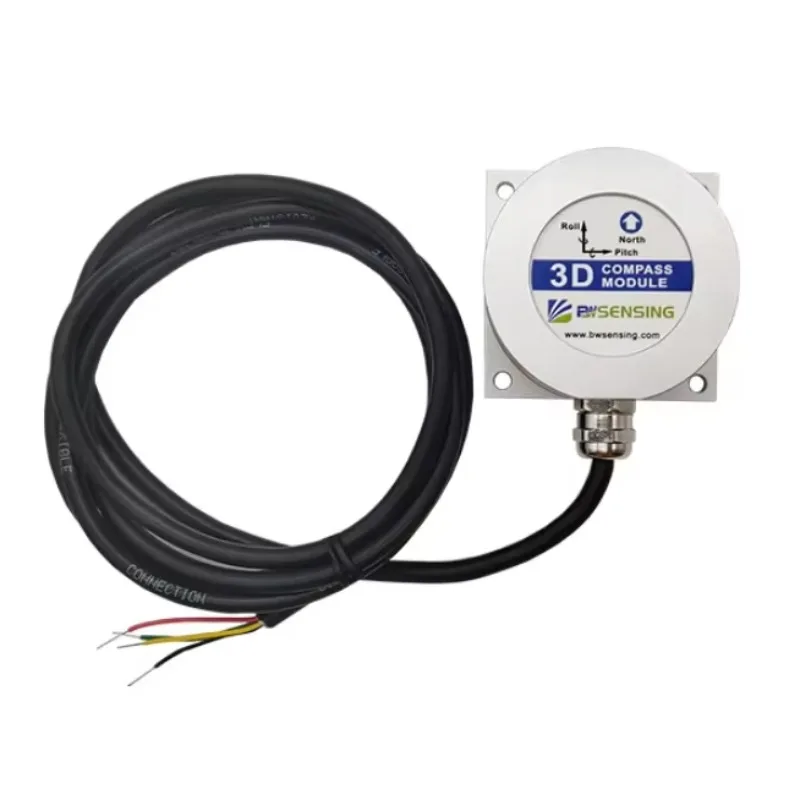 MAF BWSENSING 3D Digital Magnetic Compass HEC360 Position Sensor RS232/RS485/TTL Optional Modbus Optional
