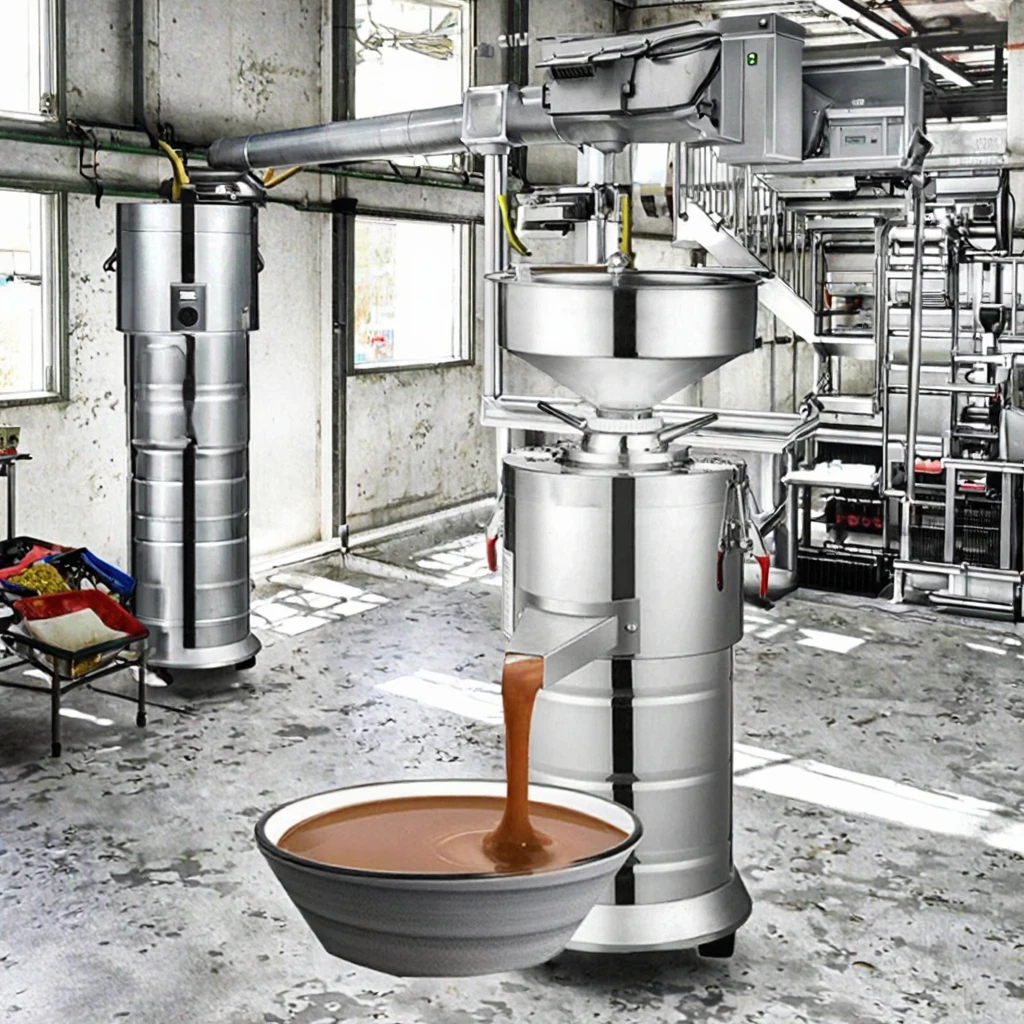 Stainless Steel Food Processor New Paste Grinder Sauce Grinding Machine for Restaurant Retail Peanut Butter Maker Sesame Mill