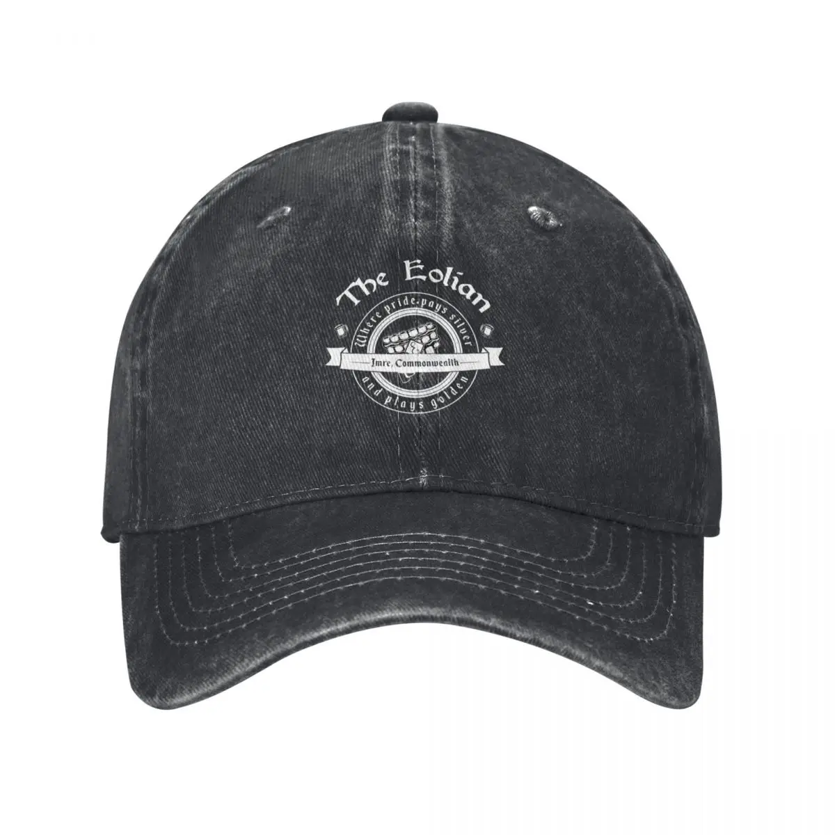 The Eolian Bar Name Of The Wind Black Baseball Cap birthday Streetwear Man Women's