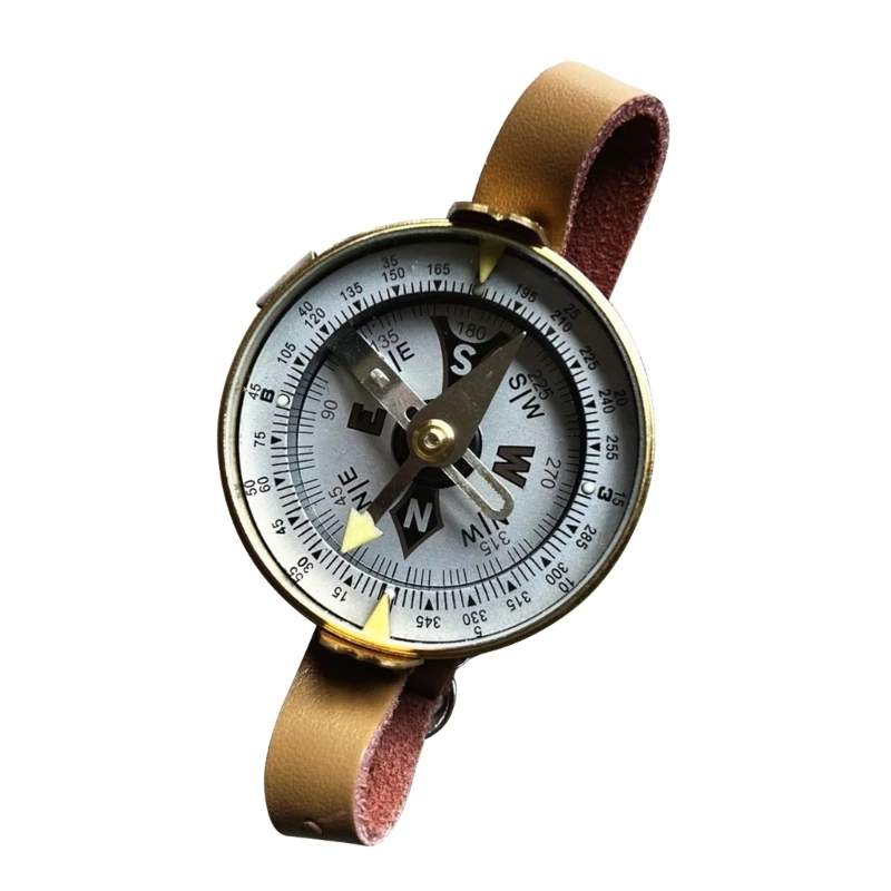 

Watertight Pocket Watch Compasses Navigations Compasses Wrist Clear Cover Compasses Camping Hikings Pocket Survival Tool