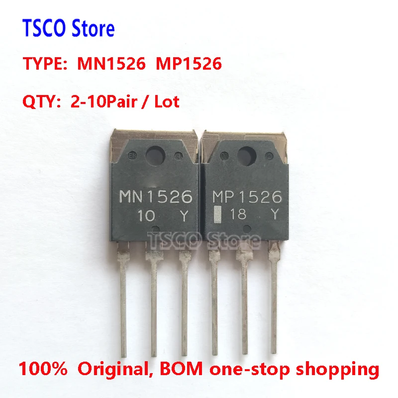 (2-10Pair /LOT)   MN1526  MP1526   100% New Origiail    Audio Transistor