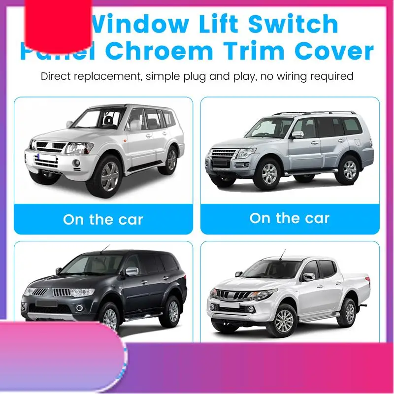 

Left Front Power Door Switch Panel 7641A051HA For Mitsubishi Pajero Sport L200 Triton 2008-2017 LHD-Y79A