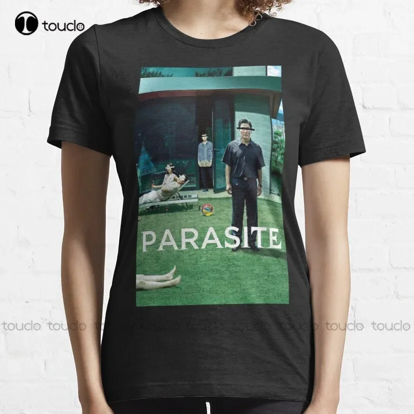 Parasite by Bong Joon-Ho (2019) Classic T-Shirt women shirts Custom aldult Teen unisex digital printing xs-5xl All seasons