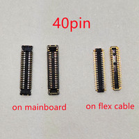 10Pcs 40pin LCD Display FPC Connector On Board Screen Flex Plug Port For Xiaomi Redmi Note 7 8 PRO 8T / Note8T Note8