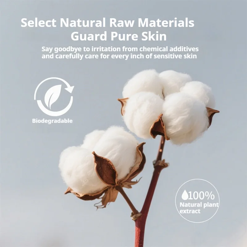 Asciugamani monouso per il viso, 100% cotone, biodegradabili, 55 pezzi/scatola, uso asciutto e bagnato, spessi, puliti, adatti per pelli sensibili