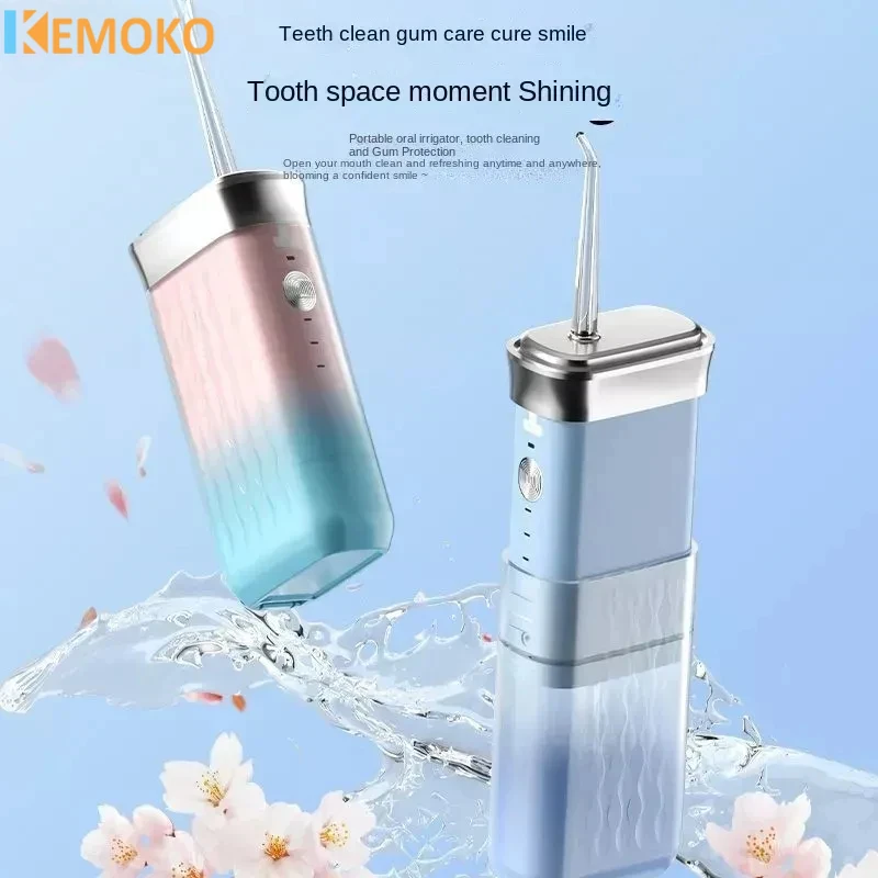 

Portable Telescopic Electric Dental Irrigator Intelligent Water Flosser Orthodontic Cleanin Cleaning and Teeth Washing Device