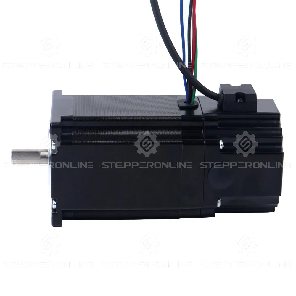 STEPPERONLINE Nema 23 Stepper Motor 57mm 2.0Nm 5.0A 2 Phase Stepper Motor with Electromagnetic Brake 4-lead for CNC Machine Tool