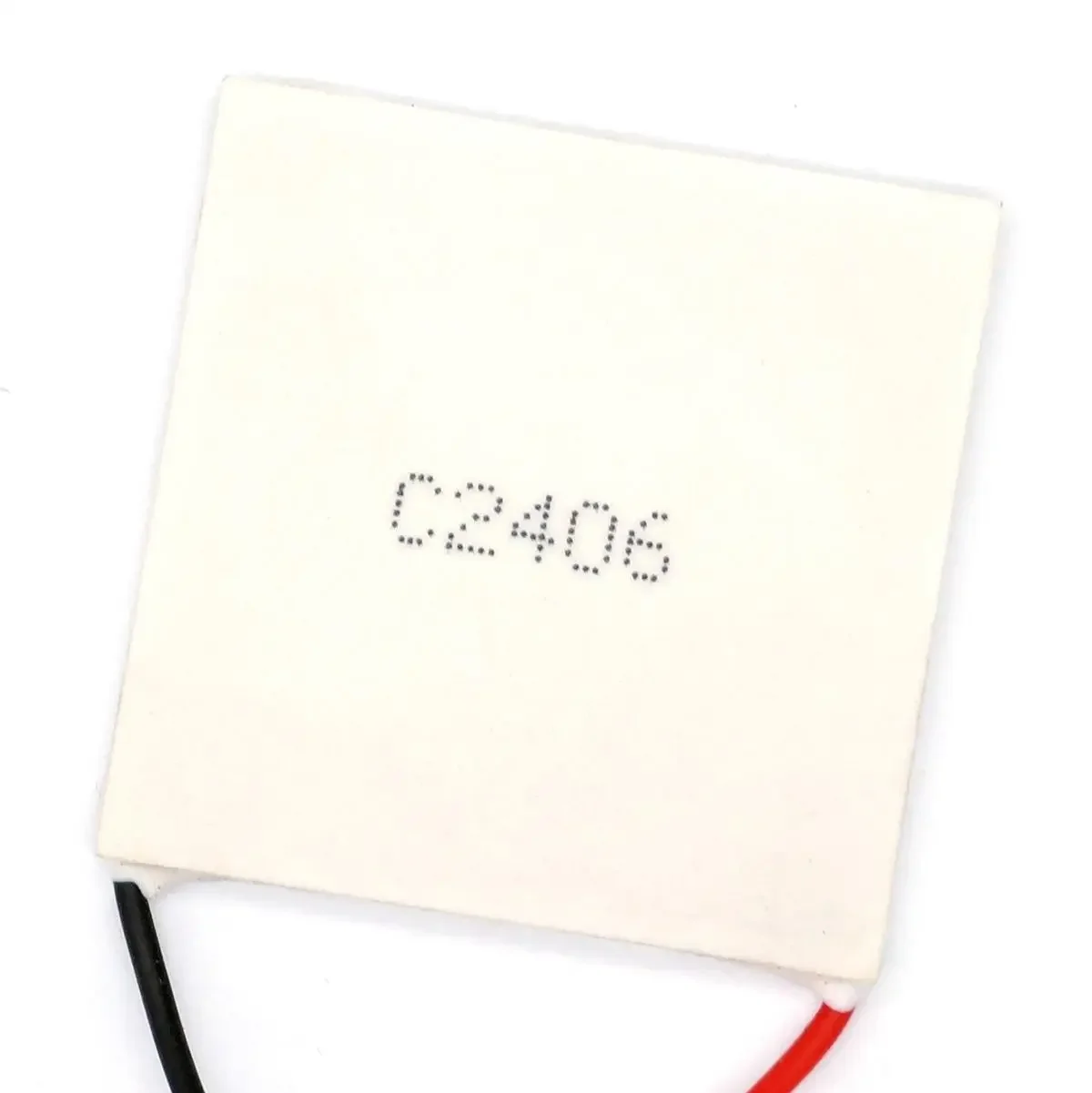 C2406 40x40mm 24V 6A Ceramic Telluride-type Heatsink Thermoelectric Cooler Peltier Cooling Plate Refrigeration