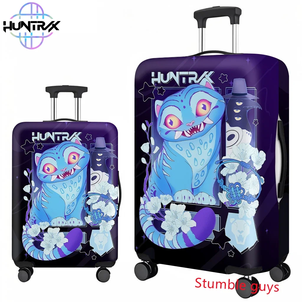 

Kpop Demon Hunters Travel Suitcase Cover Fits 18-32 Inch Luggage Anime Print Protector