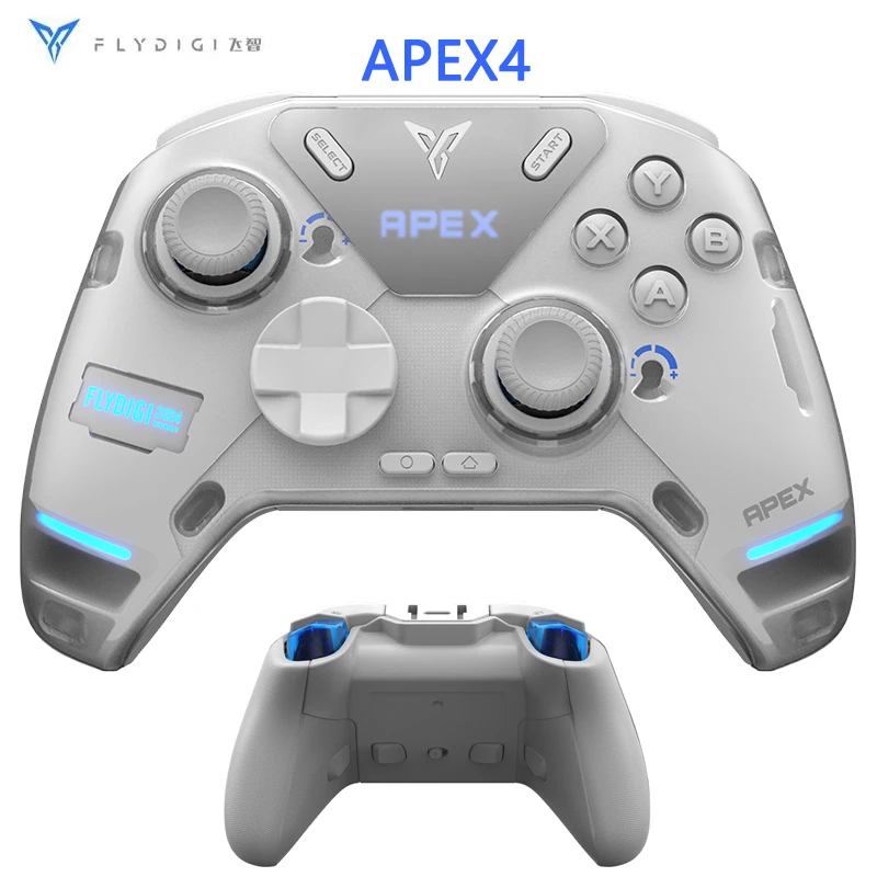 2024 New Flydigi APEX 4 Gaming Controller Wireless Elite Force Feedback Trigger Smart Handle Support PC/Switch/Mobile/TV Gamepad