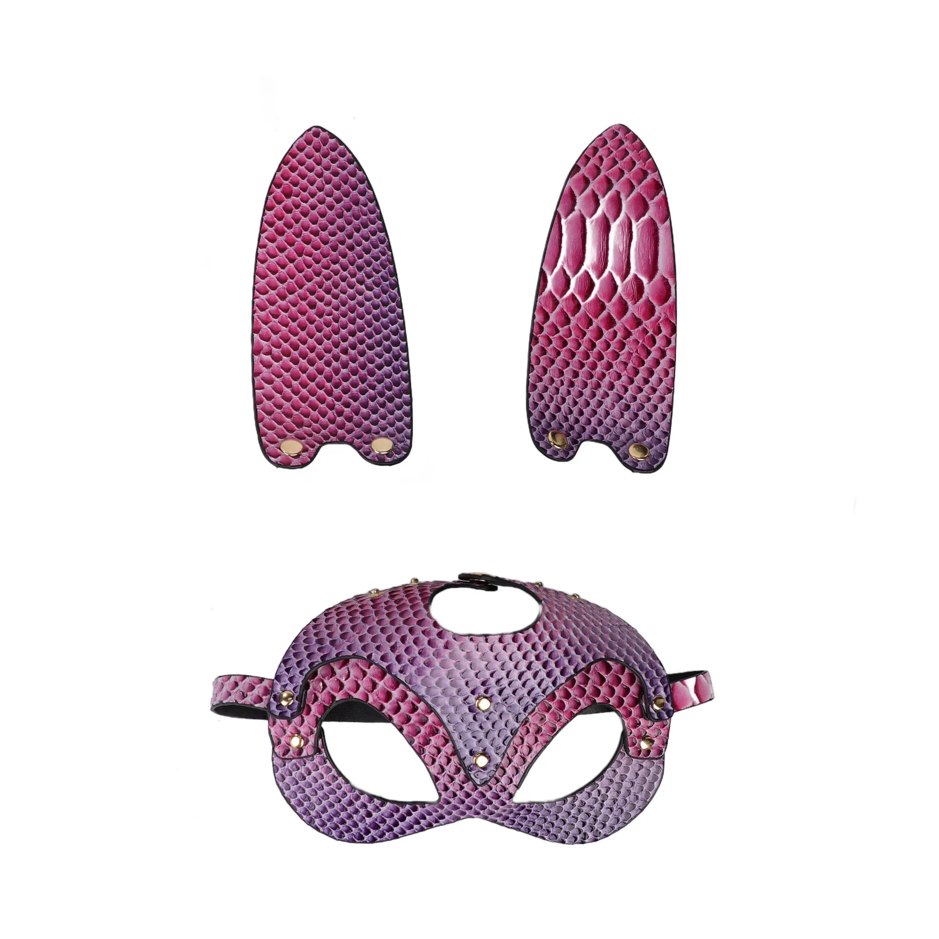 Sexy Detachable Rabbit Mask for Women Wearable Roleplay Nightclubs Mask Party P…