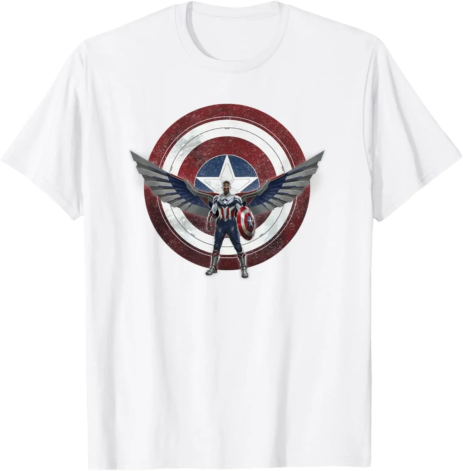 

Marvel Falcon Winter Soldier Captain America Shield Wings T-Shirt