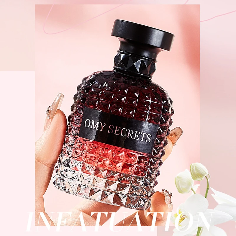 女性のための軽いバラの香り,きらびやかなクリスタル,自然な持続性,ボディスプレー,ジャスミン,フルーティーなミス,ブランド,50ml