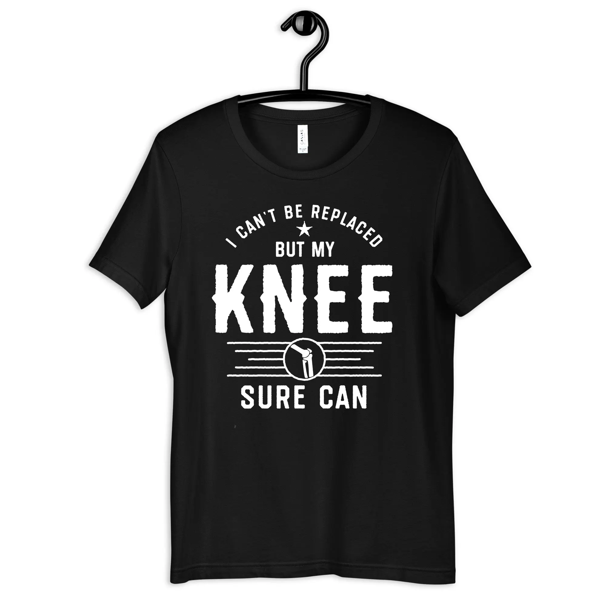 Funny Knee Replacement T Shirt Humorous Surgery Recovery Joint Operation Long Sleeve Get Well Soon