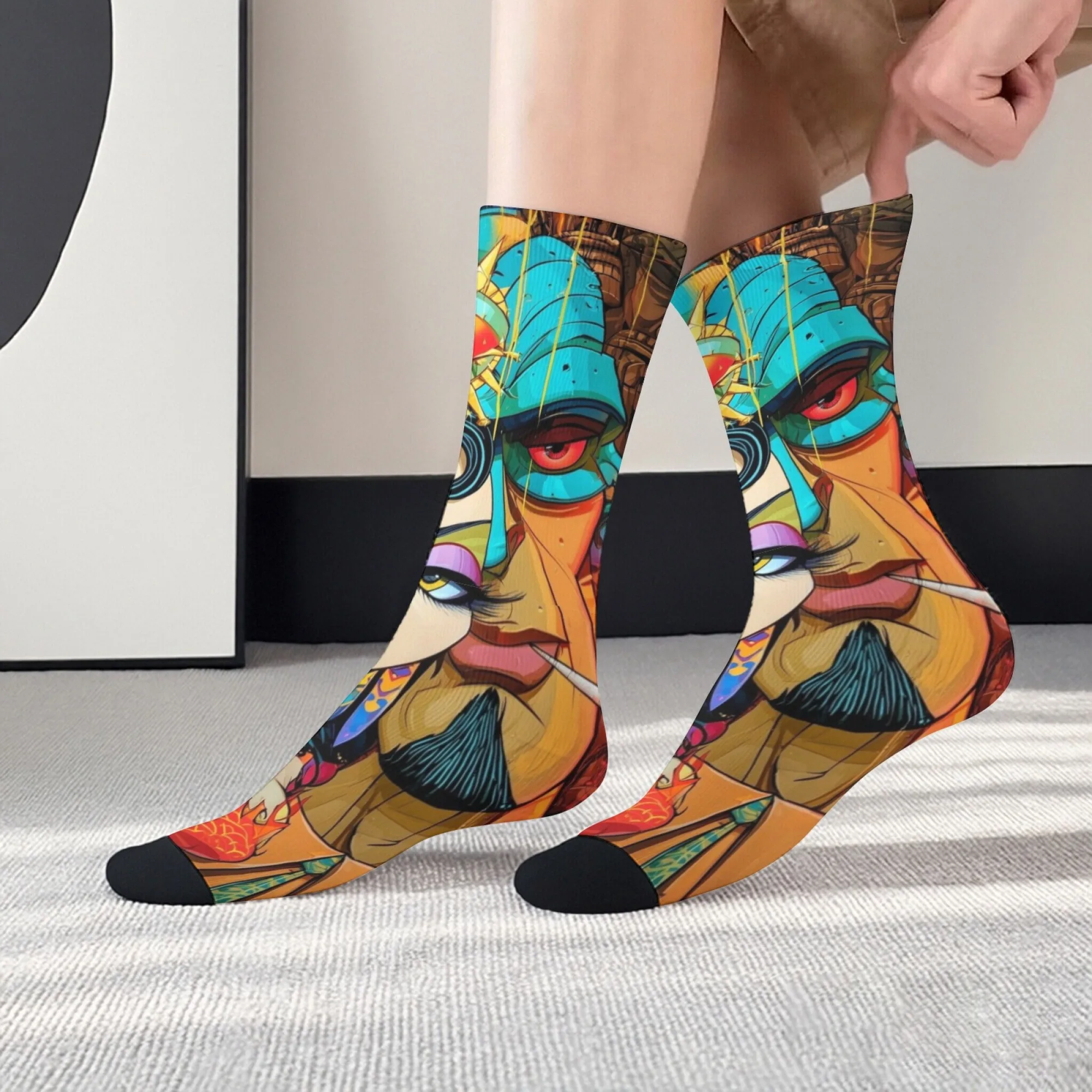 Ретро-забавные носки средней д – обзор и цена Quirky Street Fashion