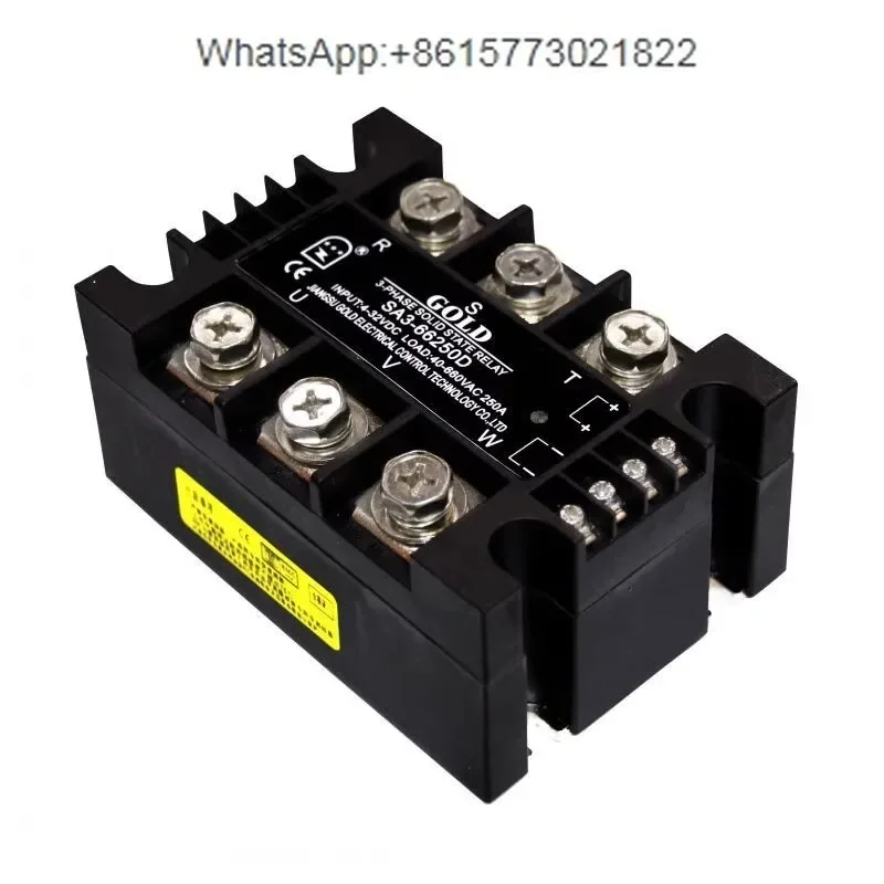 

GOLD three-phase solid-state relay SA366300D DC controlled AC SA366200D SA366250D