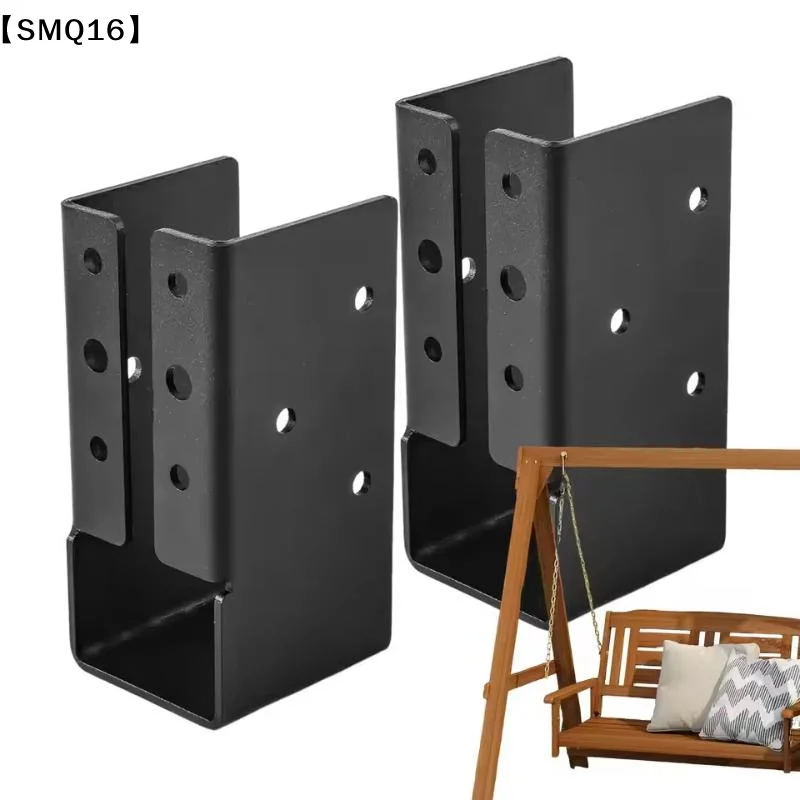 2x4 Joist Hanger Deck Railing Concealed Connectors Heavy Duty Joist Brackets Set 2 Woodwork Beam Support Pergola Handrail【SMQ】