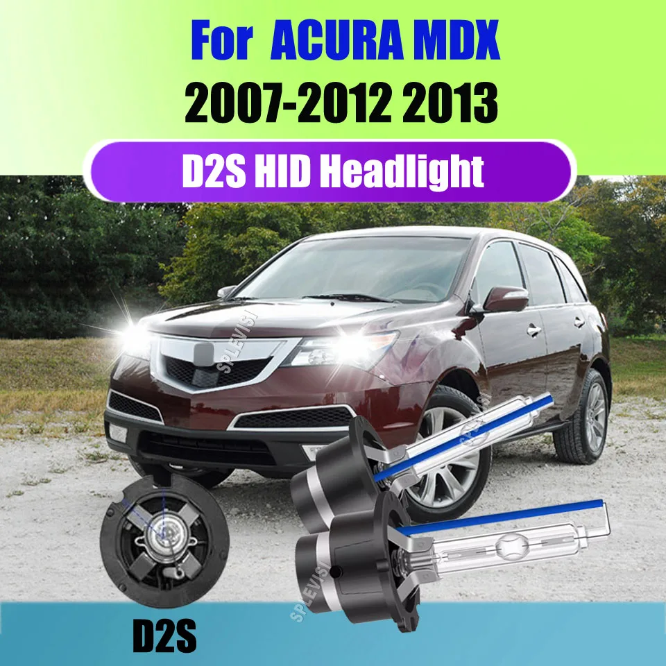 

35W D2S HID Xenon Conversion Kit 6000K White - Perfect Match for Factory HID Headlights For ACURA MDX 2007-2011 2012 2013
