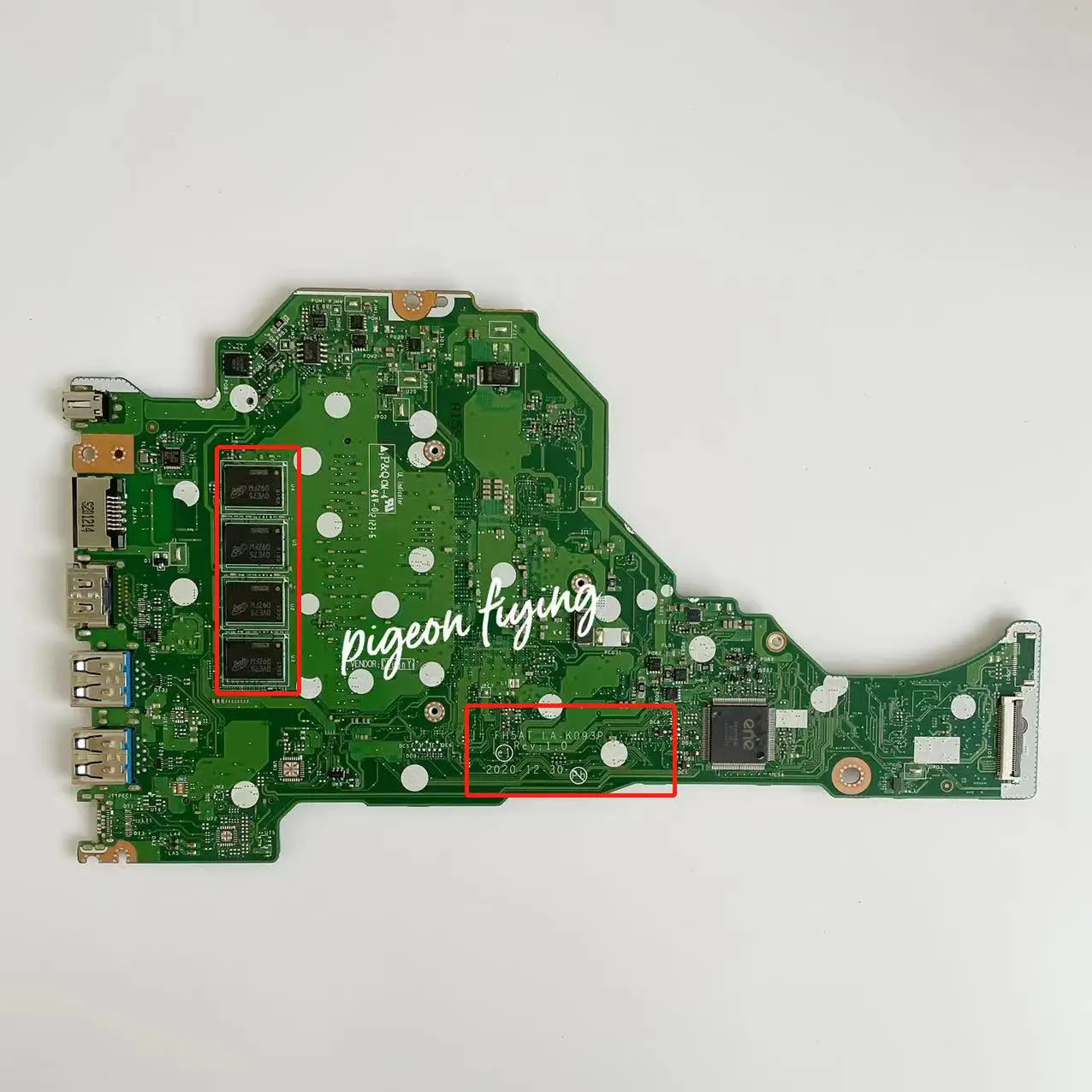 Imagem -02 - Mainboard para Acer Aspire A31558 Computador Portátil Placa-mãe Cpu: I51135g7 Srk05 Ram: 8g Nbadd11004 Ddr4 100 Teste ok Fh5at La-k093p