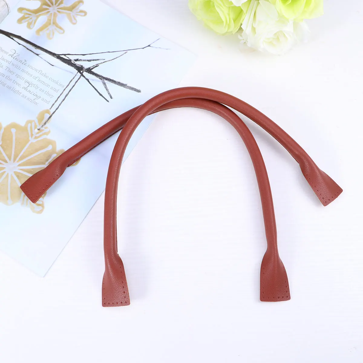 

Replacement Strap High Quality PU Brown Fits Most Bags Women Purse H Elegant Design Bag Straps