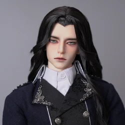 1/3 Scale BJD Wigs Ancient Costume Hanfu Vintage Earl Long Hair Samurai Wig For SD13 SSDF ID72 Uncle Doll Accessories A1676
