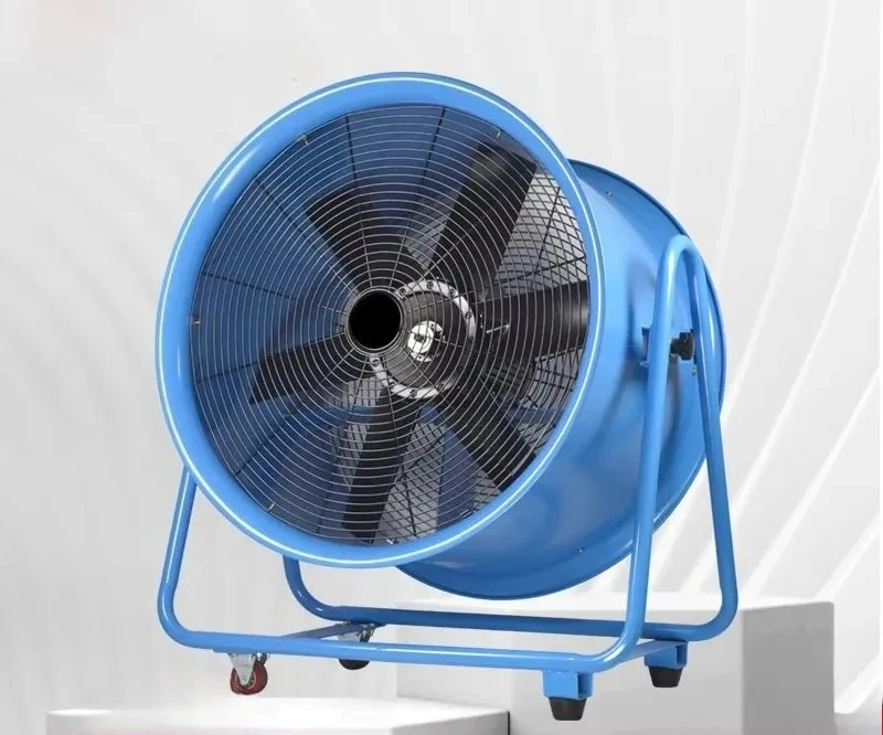 Industrial Axial Flow Blower 220V 380V Powerful Ducted Exhaust Fan High Air Volume Metal Housing for Workshop Warehouse