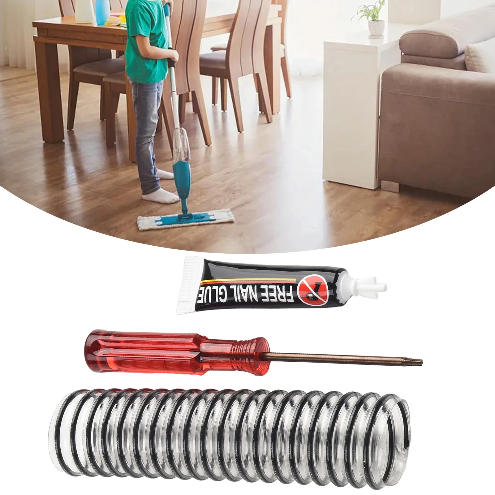 Kit pipa penghubung untuk lantai satu, 3 angin/3 Penyedot Debu tanpa kabel, aksesori perlengkapan rumah tangga & pembersih