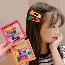 Pinzas para el pelo de bebé, horquillas con lazos de dibujos animados, horquillas para niños y niñas, pasadores para el pelo de bebé, accesorios para el cabello