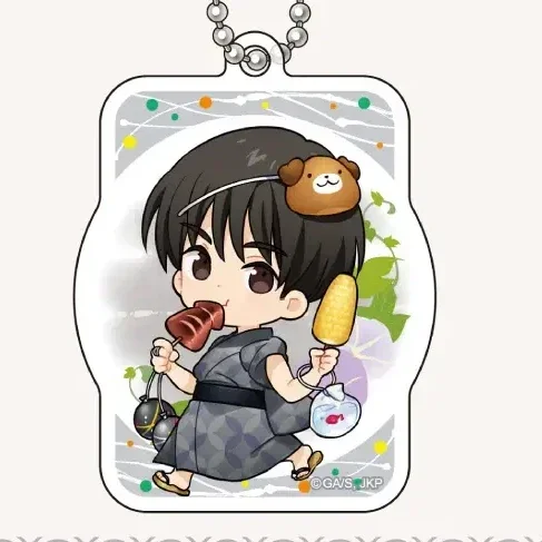 Game Ieiri Shoko Gojo Satoru Haibara Yu Geto Suguru Keychain Doll Anime Acrylic Keyring Pendant for Gift