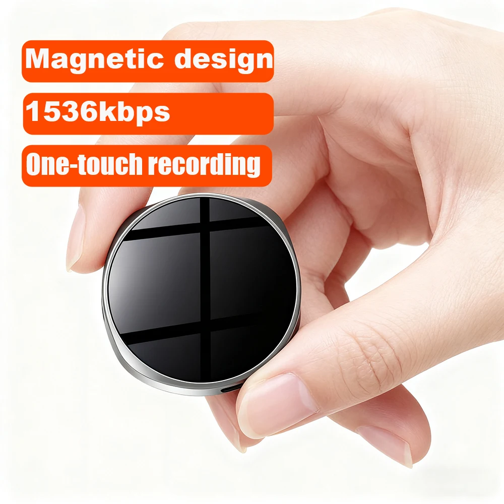 famue L22 مدمج - صوت مغناطيسي - مسجل مفعل، جهاز تسجيل صوتي رقمي صغير (32G/64G) للفصول الدراسية والاجتماعات #1