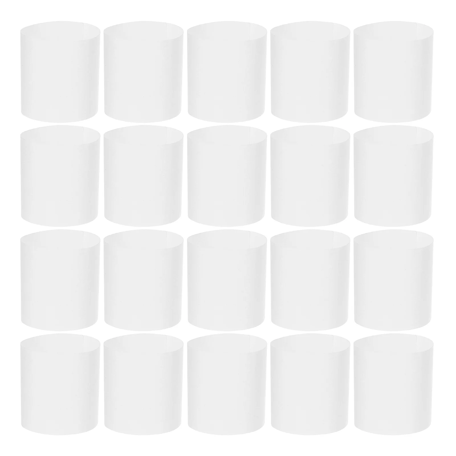 

500 Pcs Disposable Paper Napkin Self Adhesive Silverware Wraps Bands Bulk Term Use Hotel Family Gathering