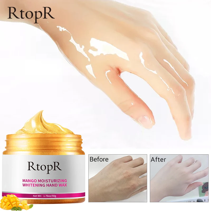 RtopR – crème Anti-âge à la mangue pour les mains, masque, cire blanchissante, hydratante, réparatrice, exfoliante, callosités, tournage, crème pour la peau, 50g