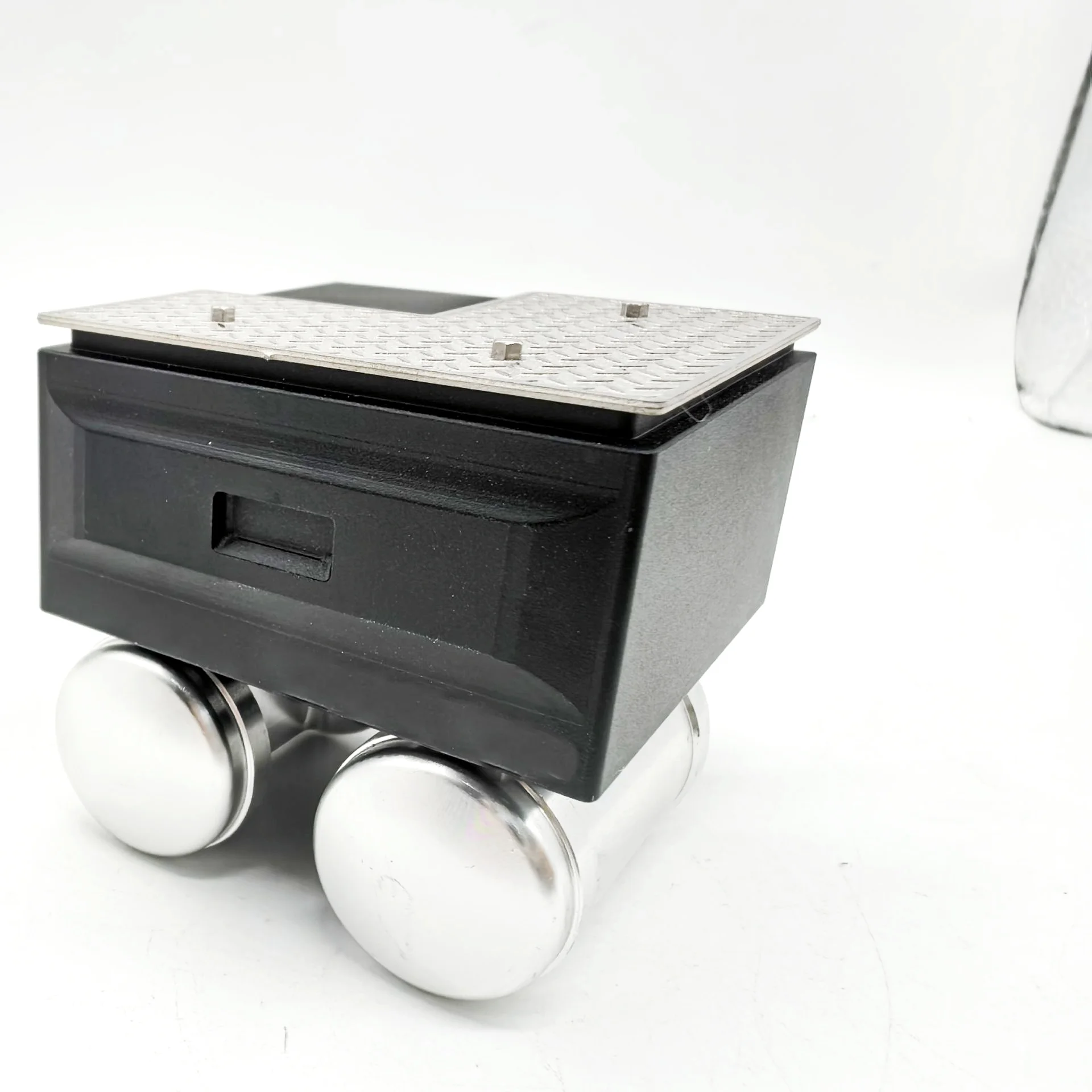 RC 1/14 Metall-Batteriekasten mit Servo-Befestigung für Tamiya Muldenkipper, Scania, Benz Actros LKW, Anhänger, Kipper, DIY-Teile – Detail 4