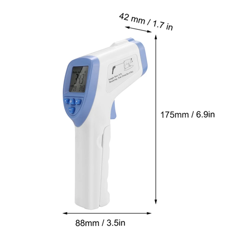 Hoge Precisie Veterinaire Infrarood Thermometer Varkens Schapen Paard Hond Dier Thermometer