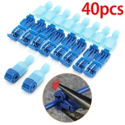 Convenient Durable Connectors Wire Crimp Electrical Electricity Plastic Quick disconnect Tool 40Pcs Attachment