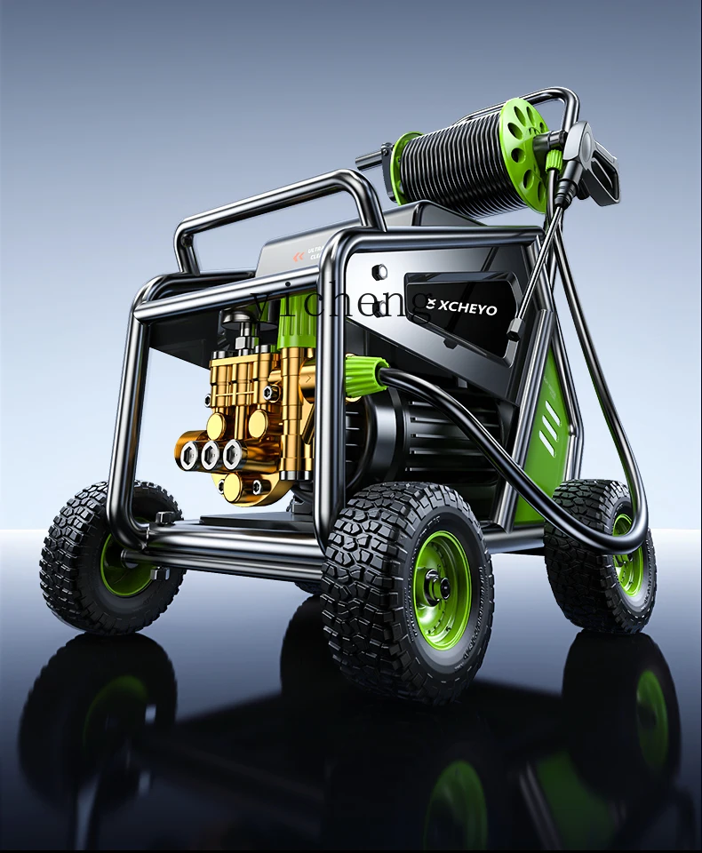 

ZZ Household 220V High Power Cleaning Machine Powerful Floor Washing Industrial Commercial Villa New Model