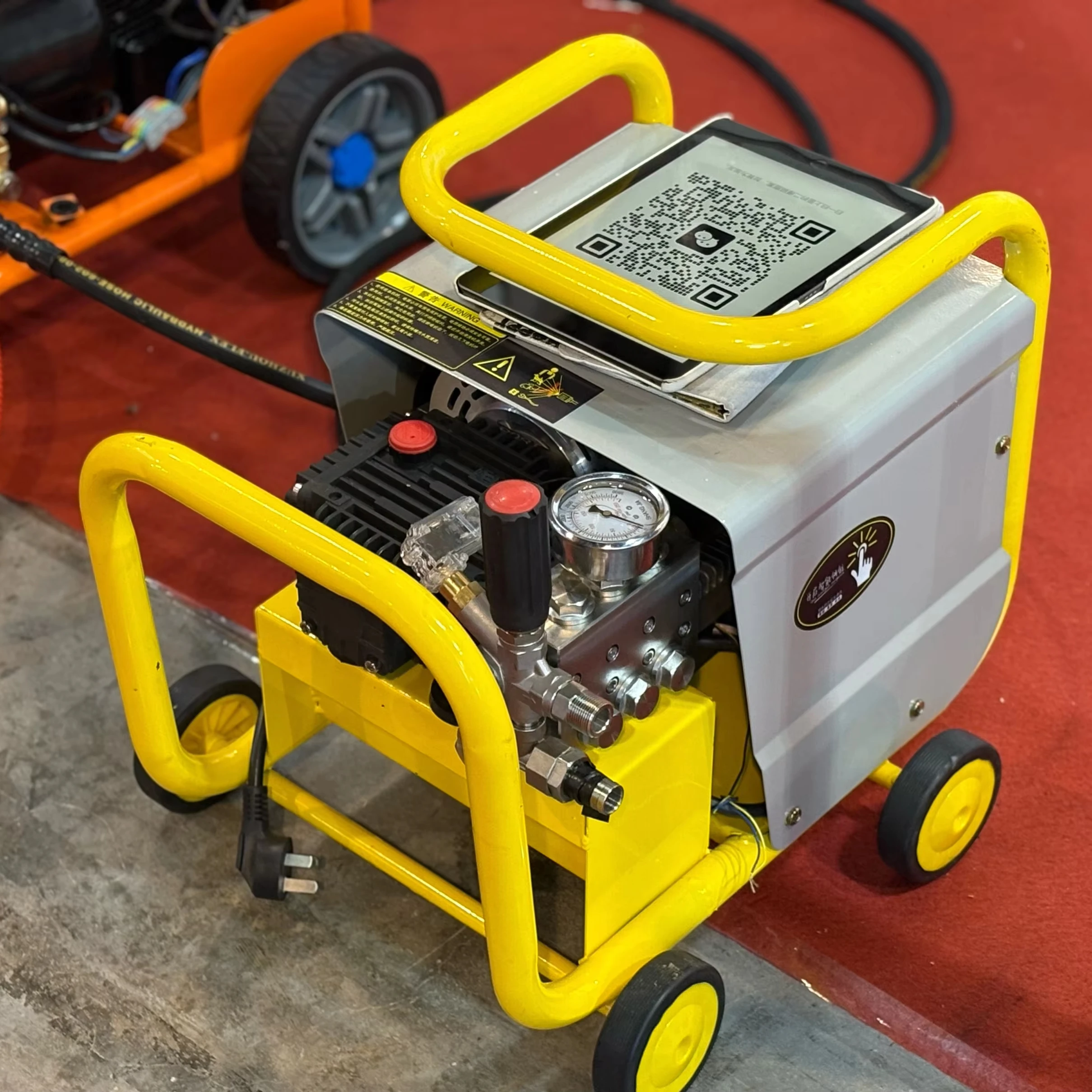 

Hot New Permanent Magnet Inverter Commercial Electric High Pressure Washer For Car Wash Shop Stainless Steel Heavy Duty