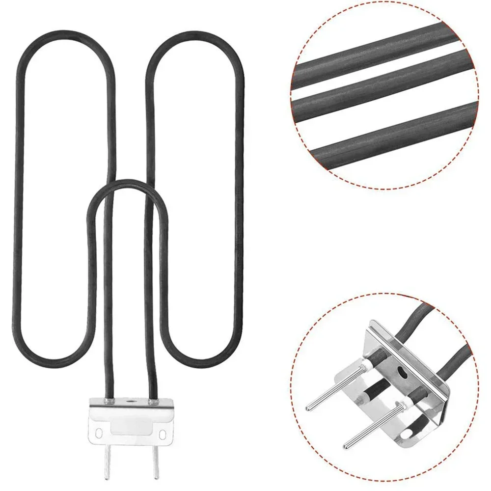 

Outdoor Camping Grill Heating Element for Weber Q140 Q1400 Grills Replaces Kitchen Baking Grill Heating Pipe Replacement Part