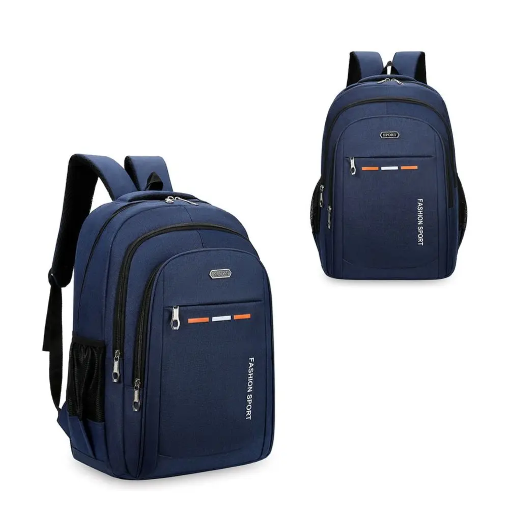 Casual Large Capacity Canvas Backpack Student Handbag Student Backpack Oxford Multipockets Laptop Shoulder Bag Outdoor